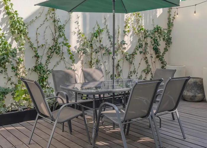 Condesa Oasis With Sky Pool, Ping Pong, Gym, Steam & Two Private Terraces