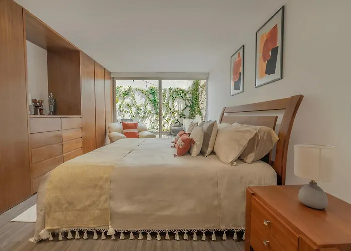 Condesa Oasis With Sky Pool, Ping Pong, Gym, Steam & Two Private Terraces Apartment *