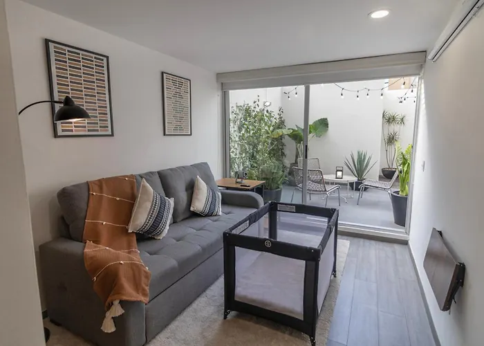 Condesa Oasis With Sky Pool, Ping Pong, Gym, Steam & Two Private Terraces Apartment