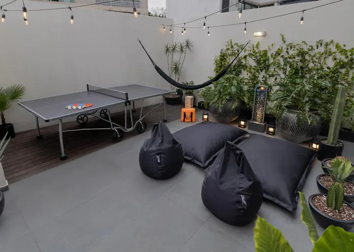 Condesa Oasis With Sky Pool, Ping Pong, Gym, Steam & Two Private Terraces Apartment Mexico City