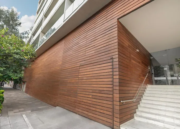 Apartment Condesa Oasis With Sky Pool, Ping Pong, Gym, Steam & Two Private Terraces Mexico City